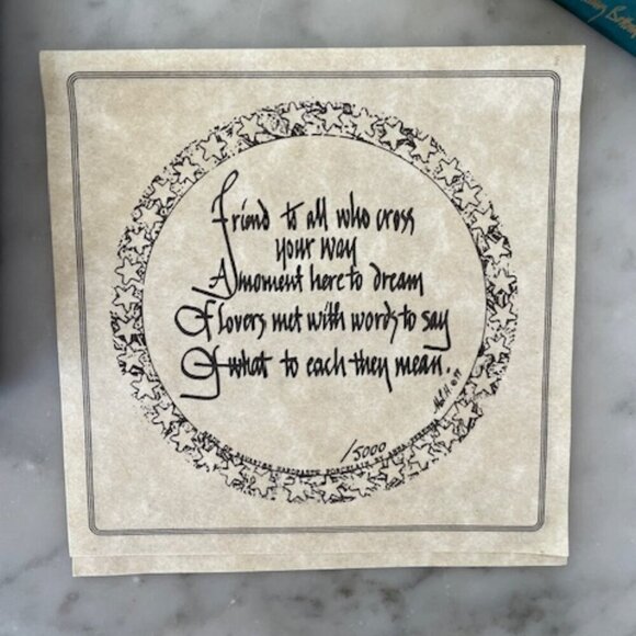 P BUCKLEY MOSS Winter at Meems Bottom Bridge Ornament 3RD in Trilogy 1999 - Picture 10 of 11